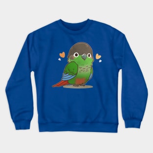 Green-cheeked Conure Parrot Crewneck Sweatshirt